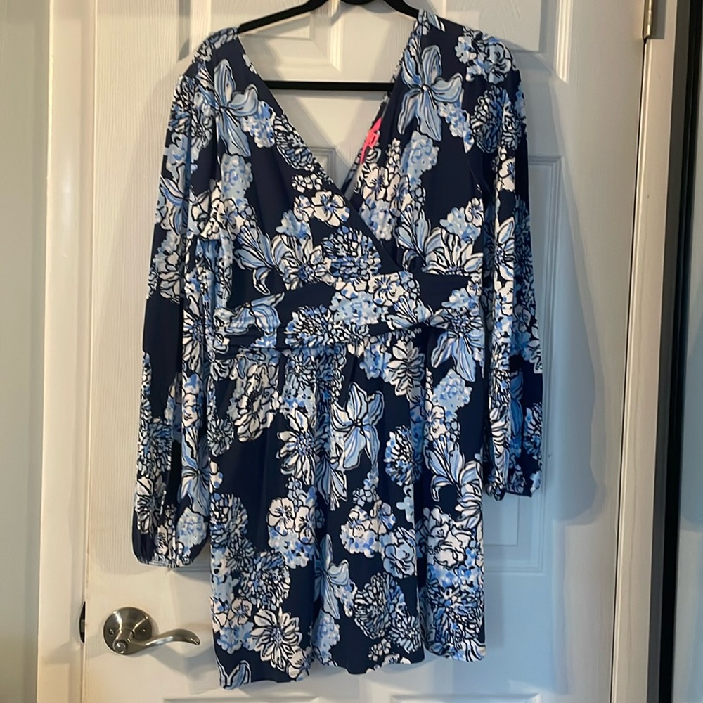Lilly Pulitzer Riza long sleeve romper